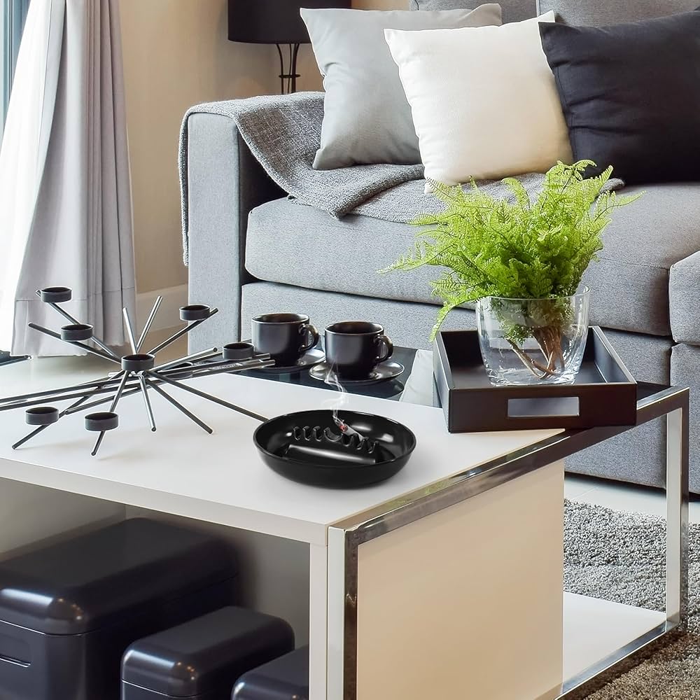 Amazon.co.jp: Grovind アッシュトレイ たばこ&葉巻用 7インチ L